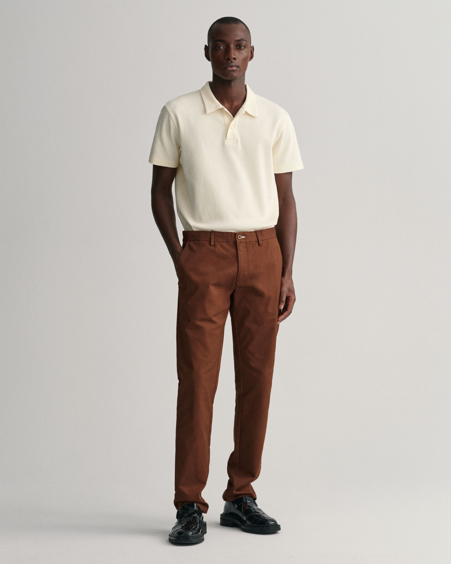 Pantaloni chino Hallden Tech Prep&trade; slim fit