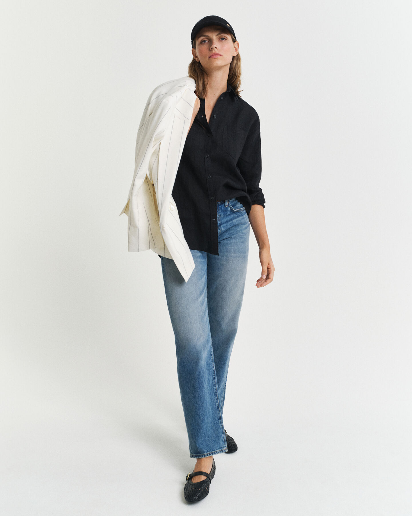 Camicia di lino relaxed fit