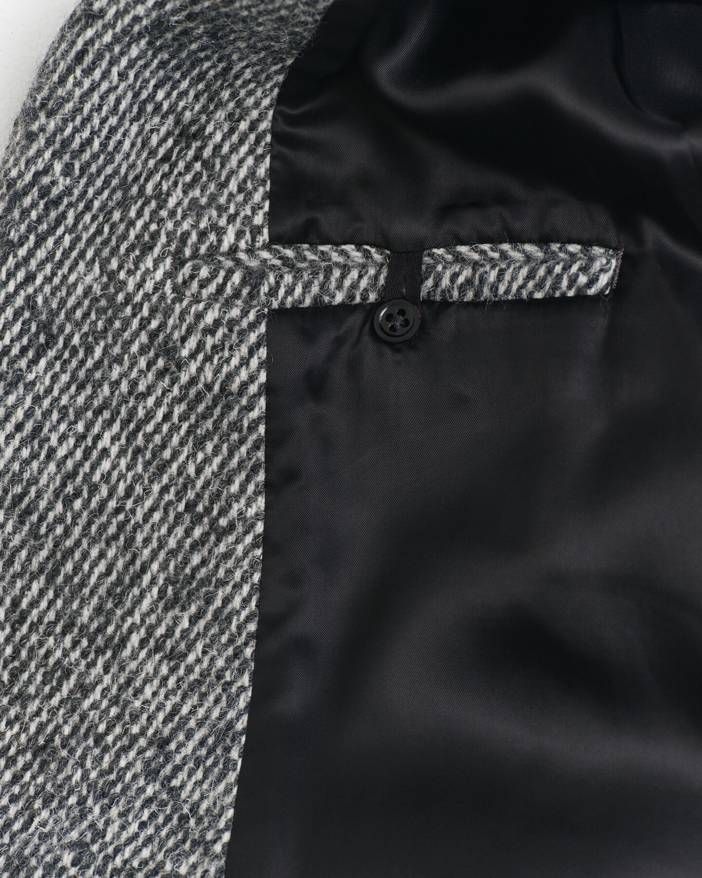 Cappotto di lana in tweed