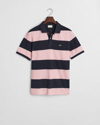 Polo in piqu&eacute; colour block