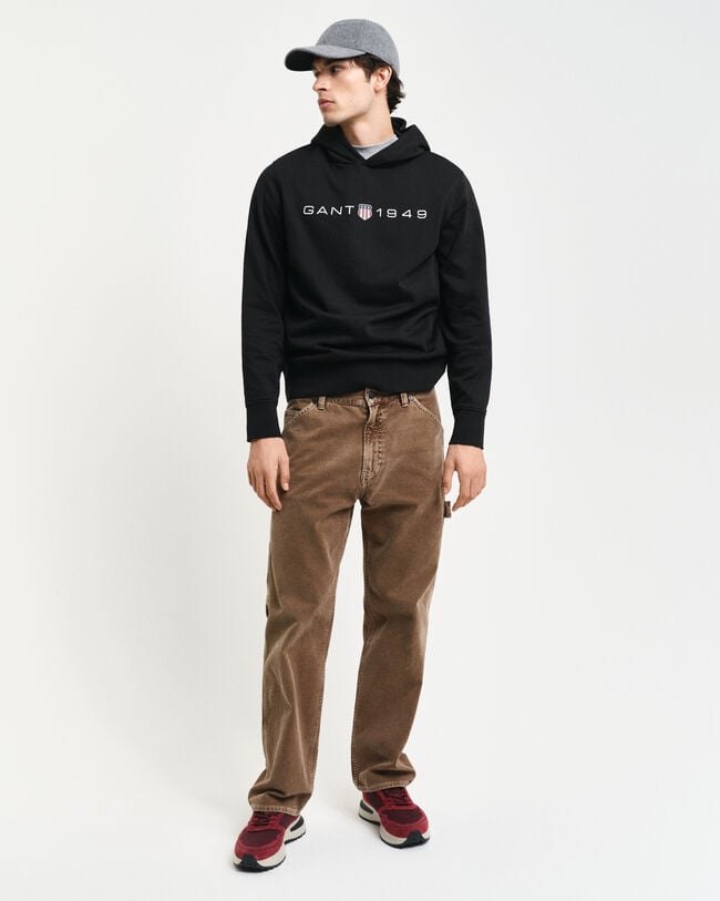 Felpa con cappuccio con stampa Graphic