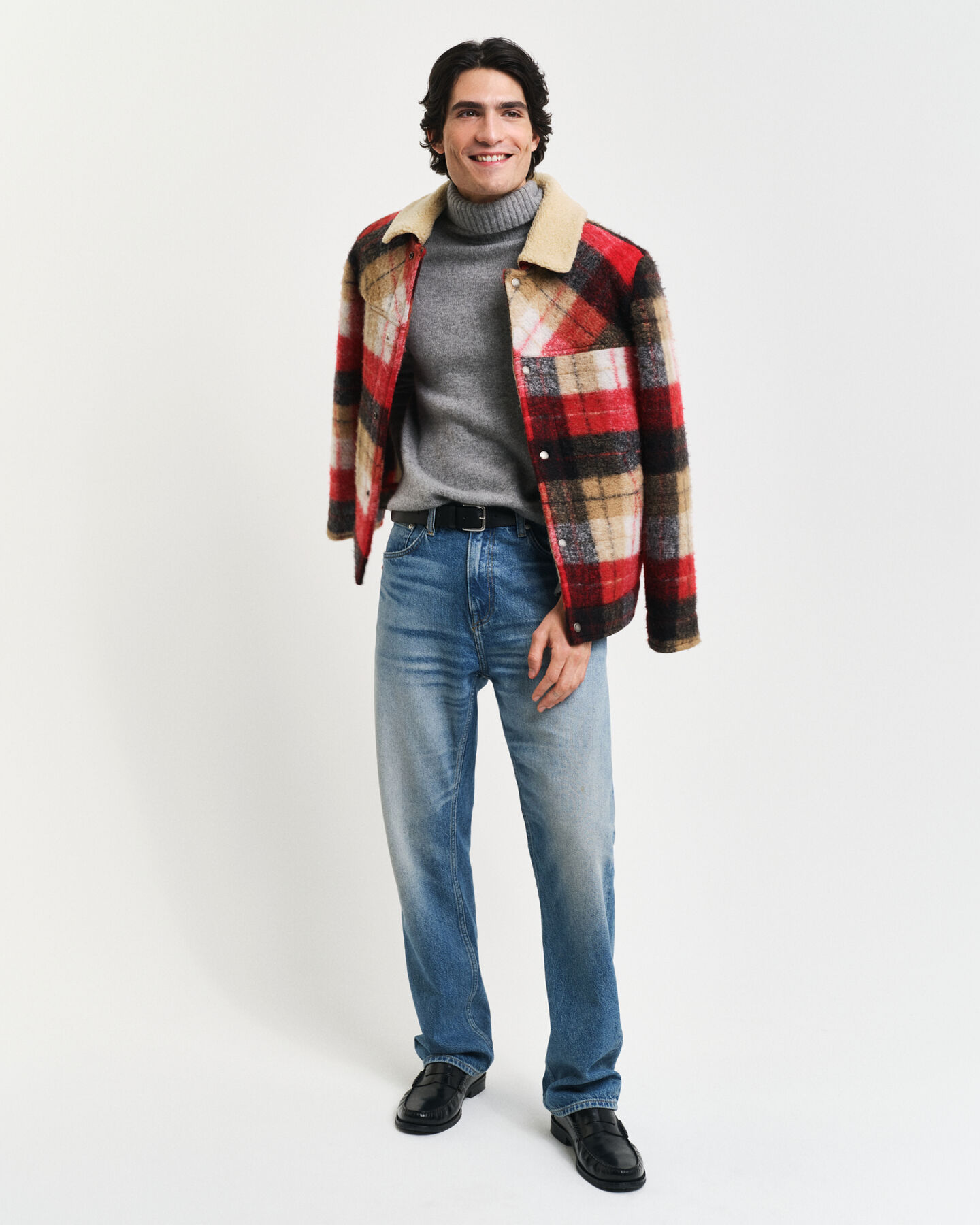 Maglia a collo alto in cashmere