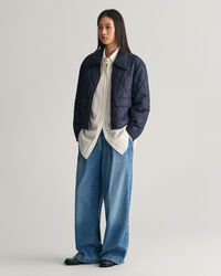 Giacca con colletto trapuntata