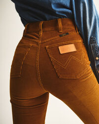 Jeans Bootcut Wrangler x GANT in velluto a coste
