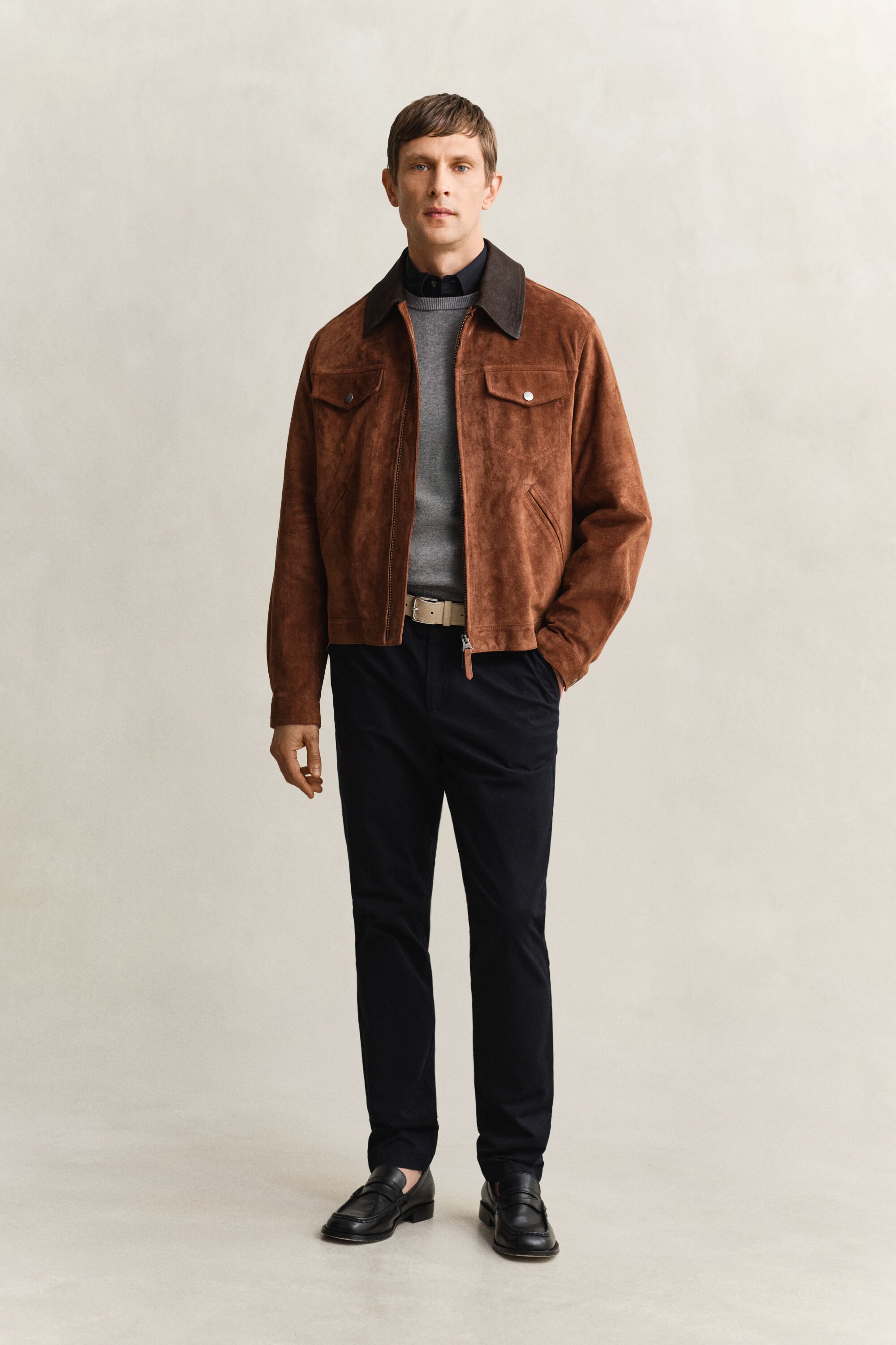 Maglia girocollo in cotone