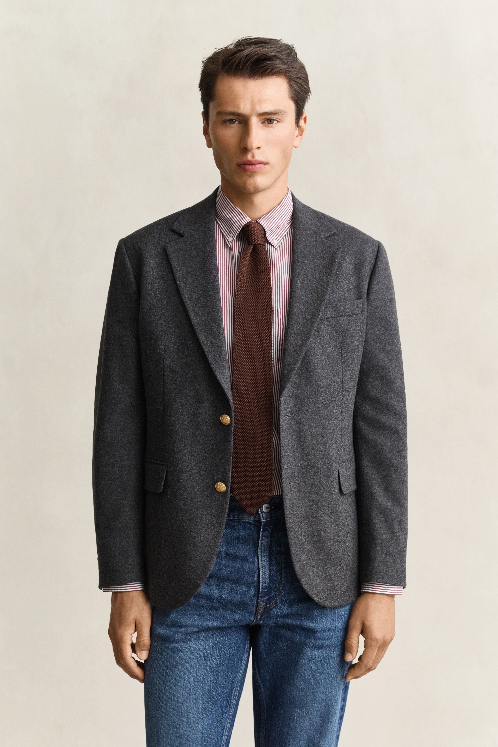 Blazer Club Classic in flanella di lana
