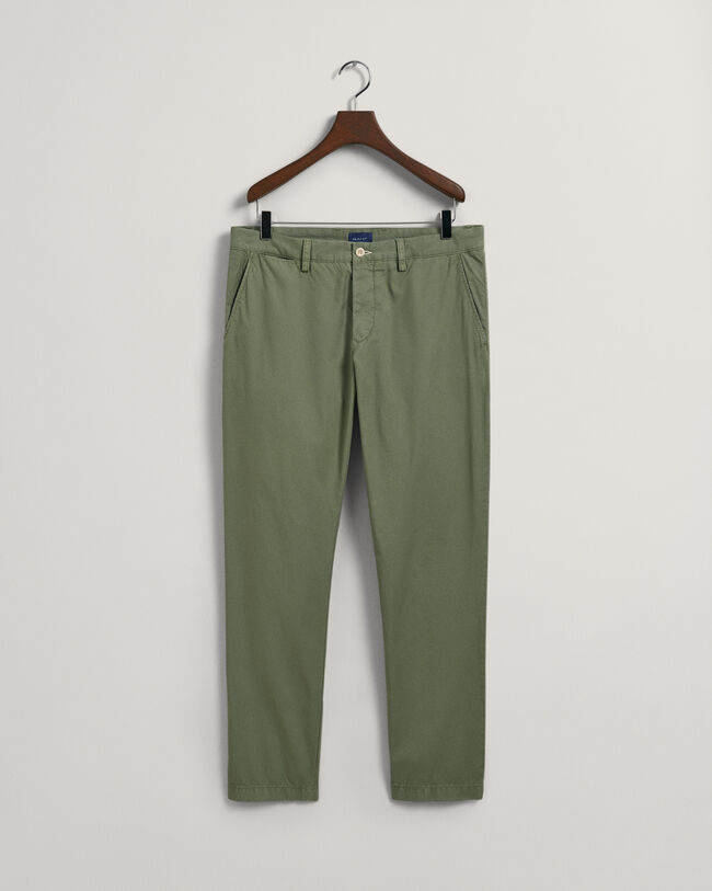 Pantaloni chino Hallden Sunfaded slim fit