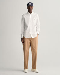 Camicia in lino-cotone regular fit