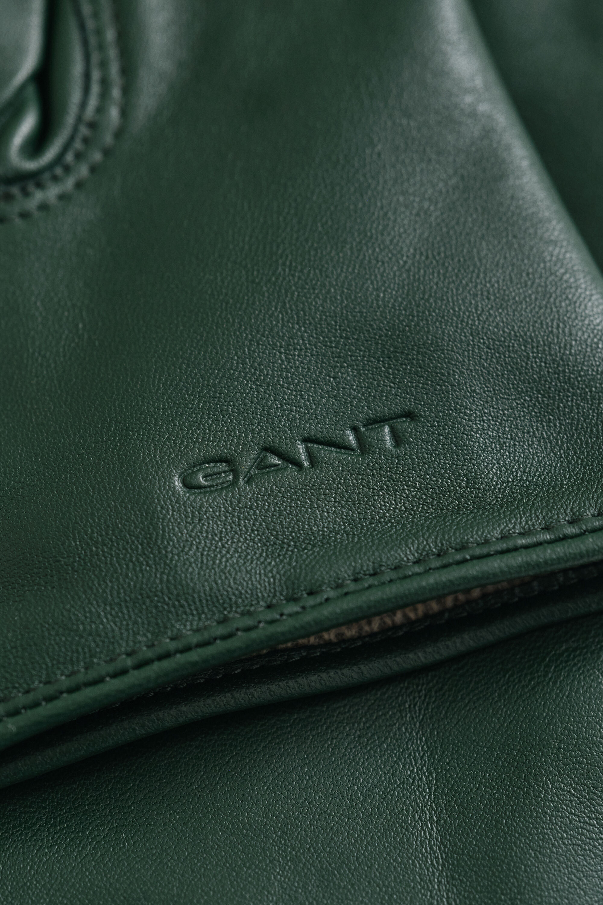 Guanti in pelle foderati in cashmere