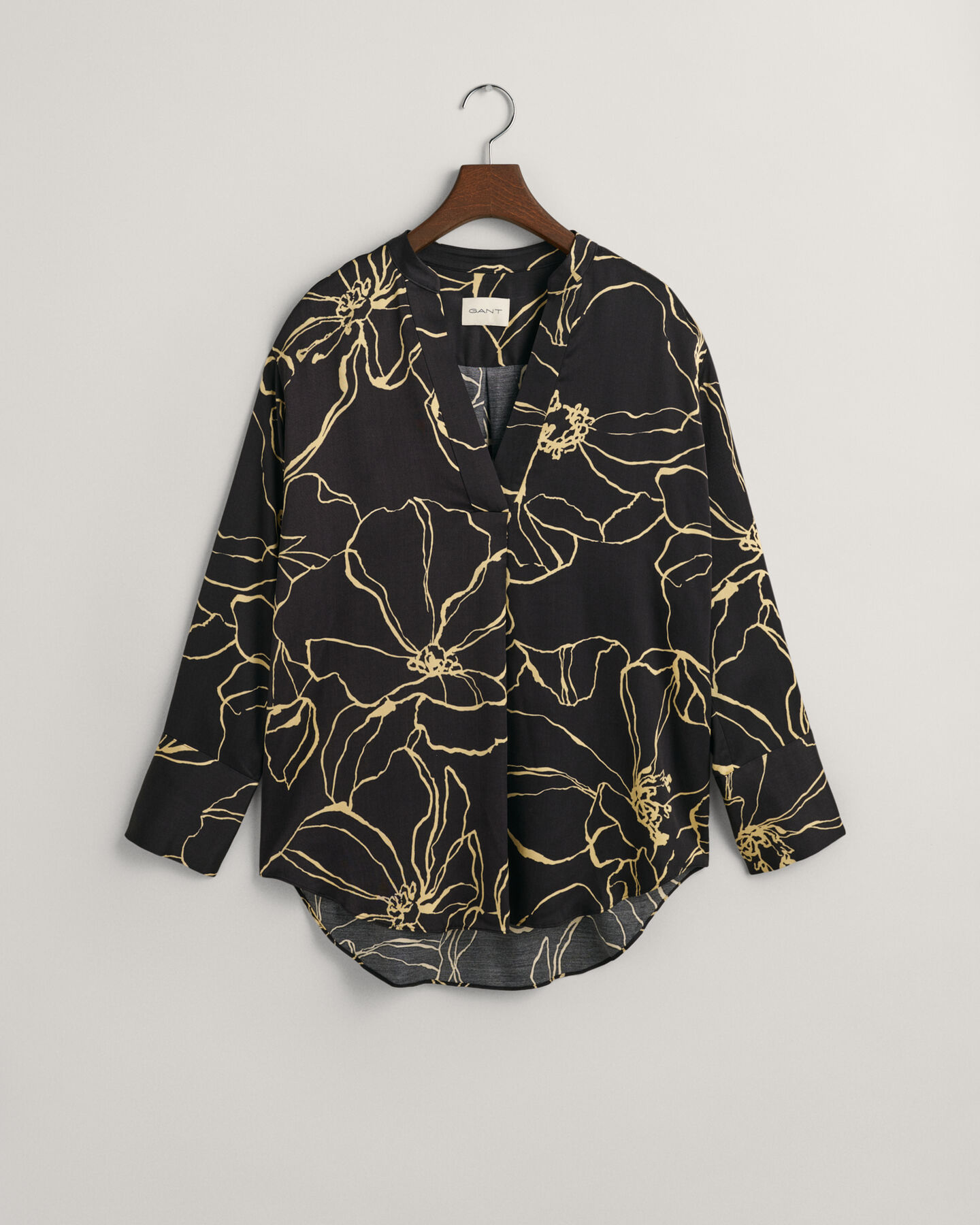 Blusa con scollo a V Line Drawing