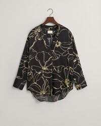 Blusa con scollo a V Line Drawing