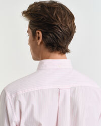 Camicia classica in popeline a righe regular fit