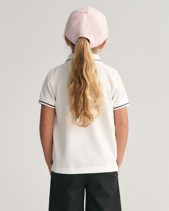 Polo in piqu&eacute; Shield con bordino Kids