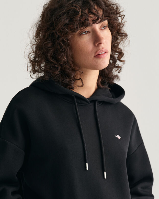 Felpa Shield con cappuccio