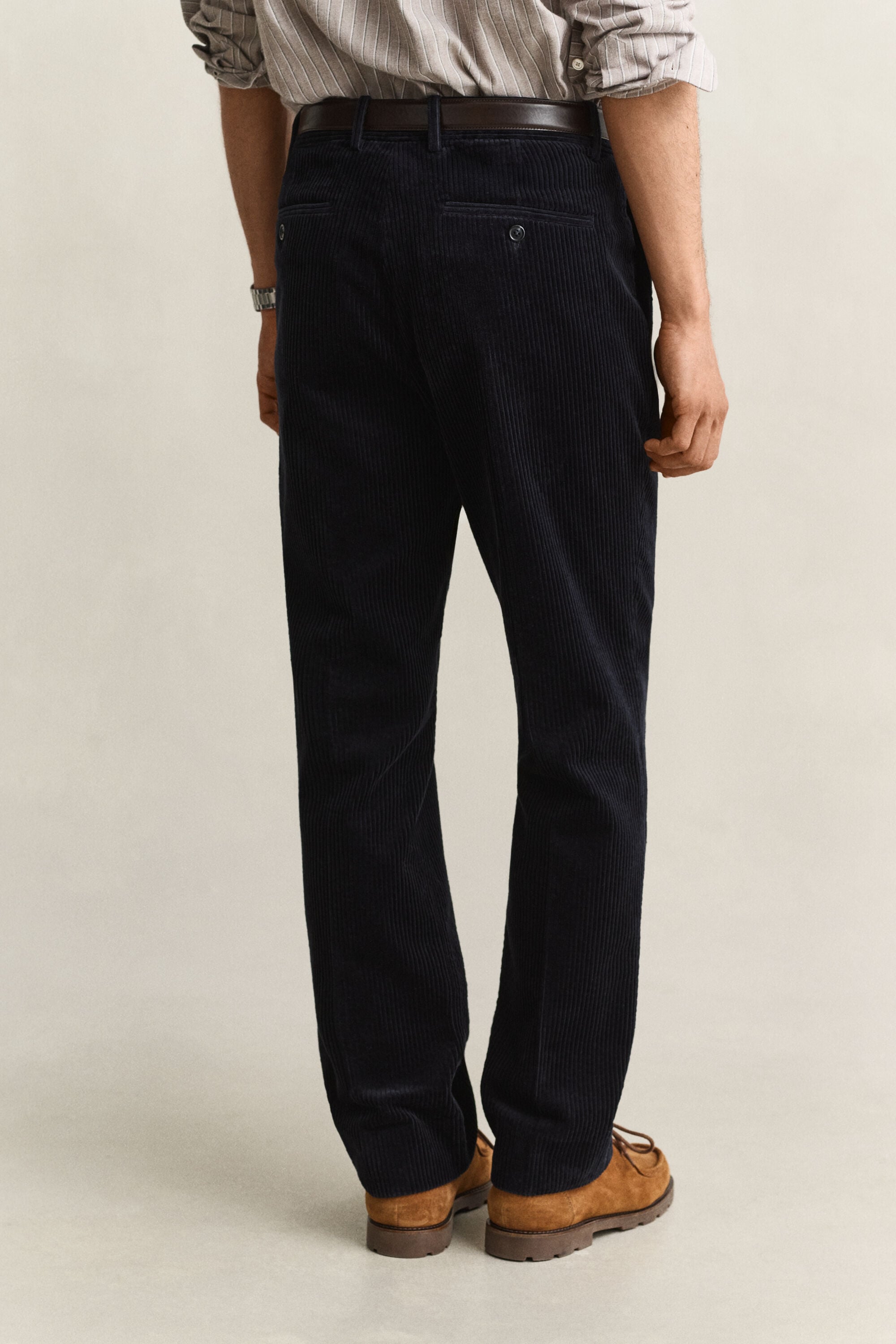 Pantaloni da abito in velluto a coste