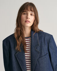 Cappotto oversize in denim