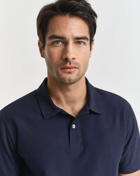 Polo in twill strutturato