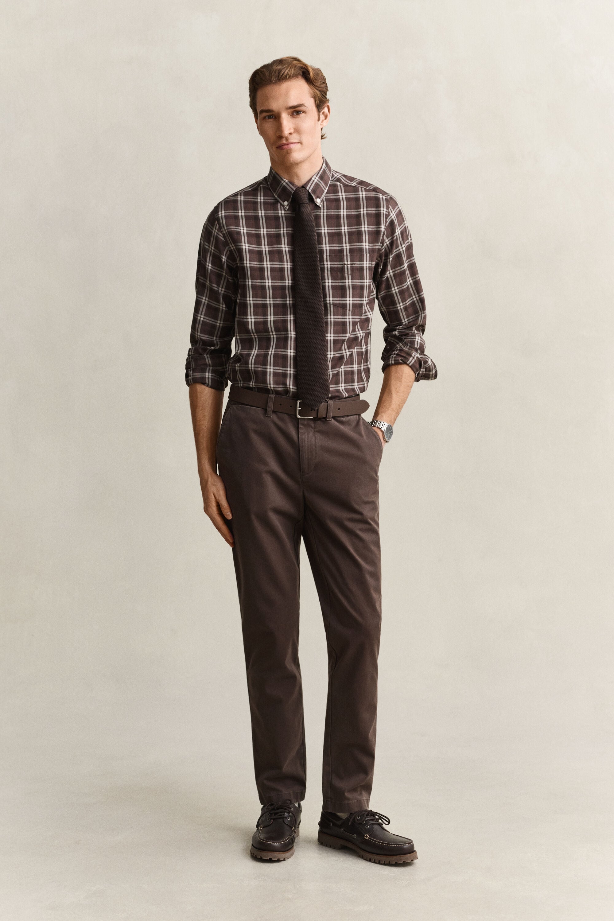 Pantaloni chino comfort slim fit