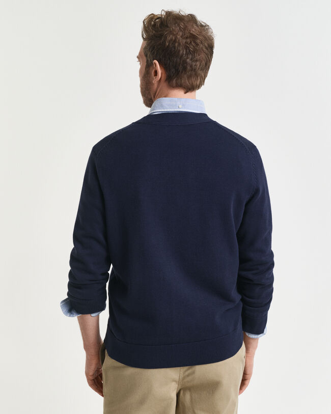 Cardigan casual in cotone