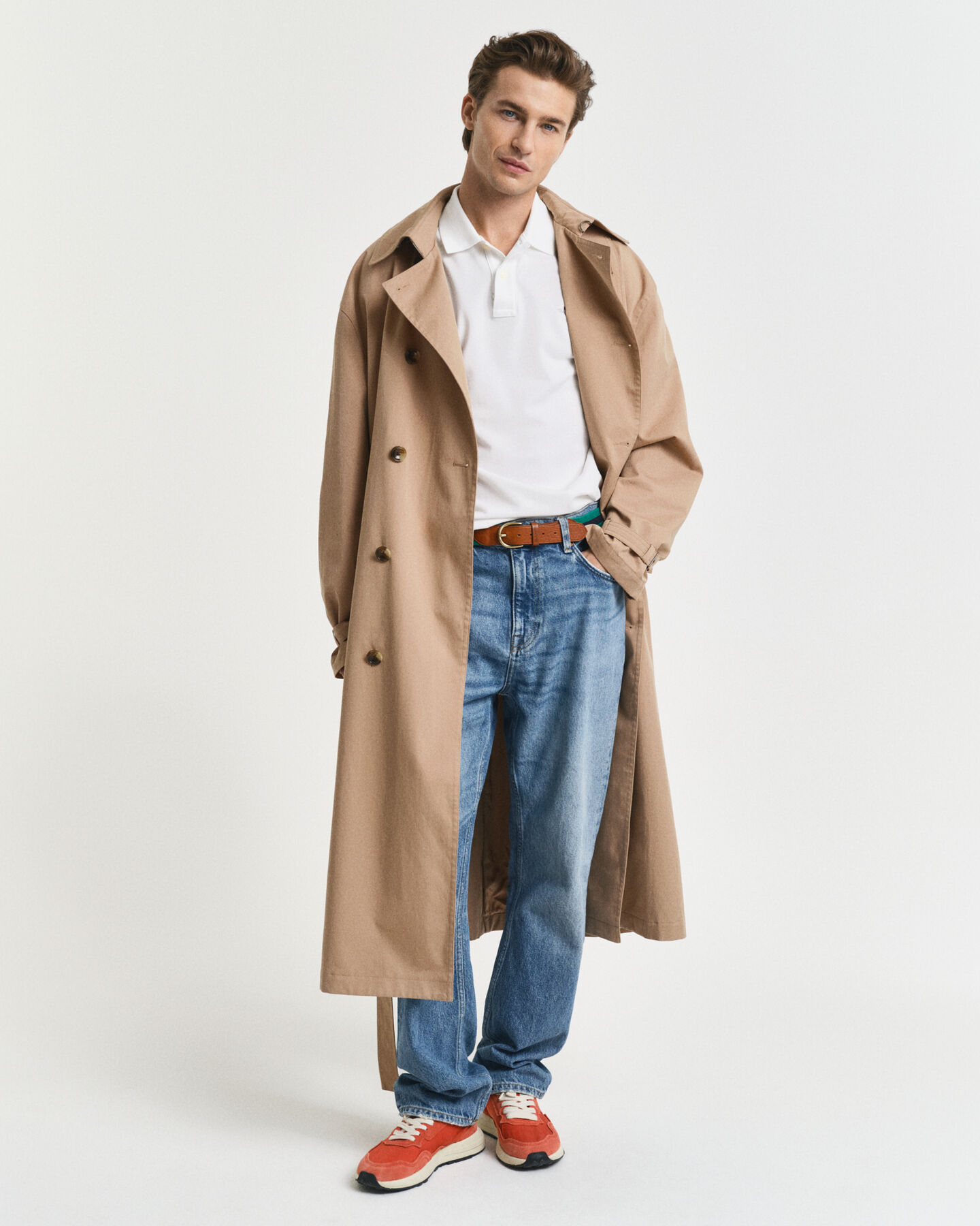 Polo Shield in piqué slim fit