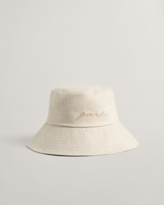 Cappello pescatore in lino