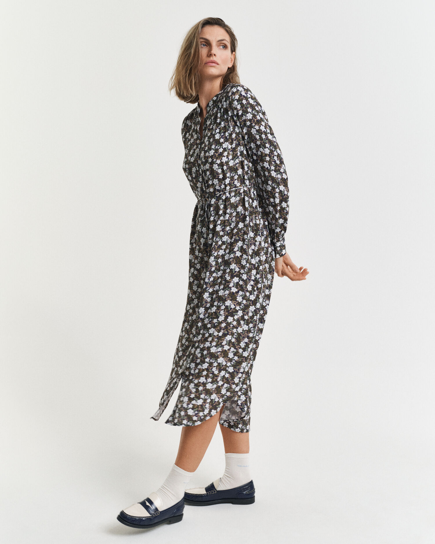 Abito con stampa floreale