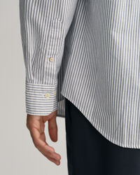 Camicia Oxford a righe Banker regular fit