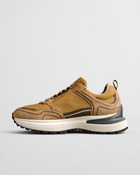 Sneakers Cazidy in camoscio e rete