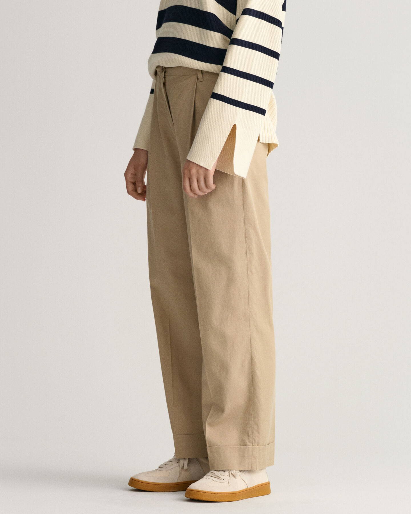 Pantaloni chino Turn-Up relaxed fit