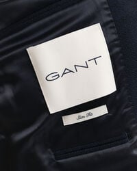 Blazer da abito con motivo a spina di pesce