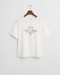 T-shirt girocollo Sailing con grafica