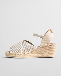 Espadrillas con zeppa Luliza in maglia