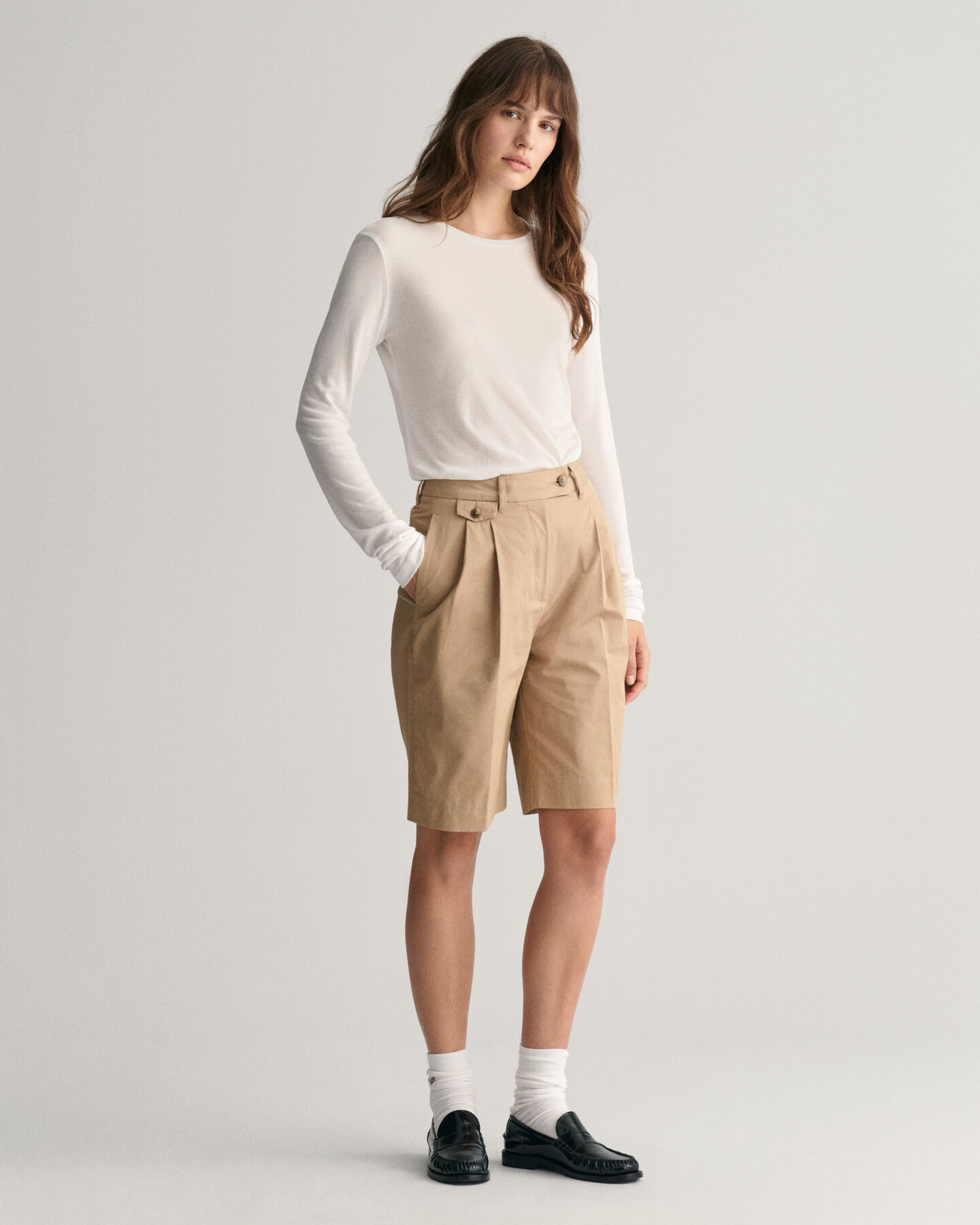 T-shirt leggera a maniche lunghe