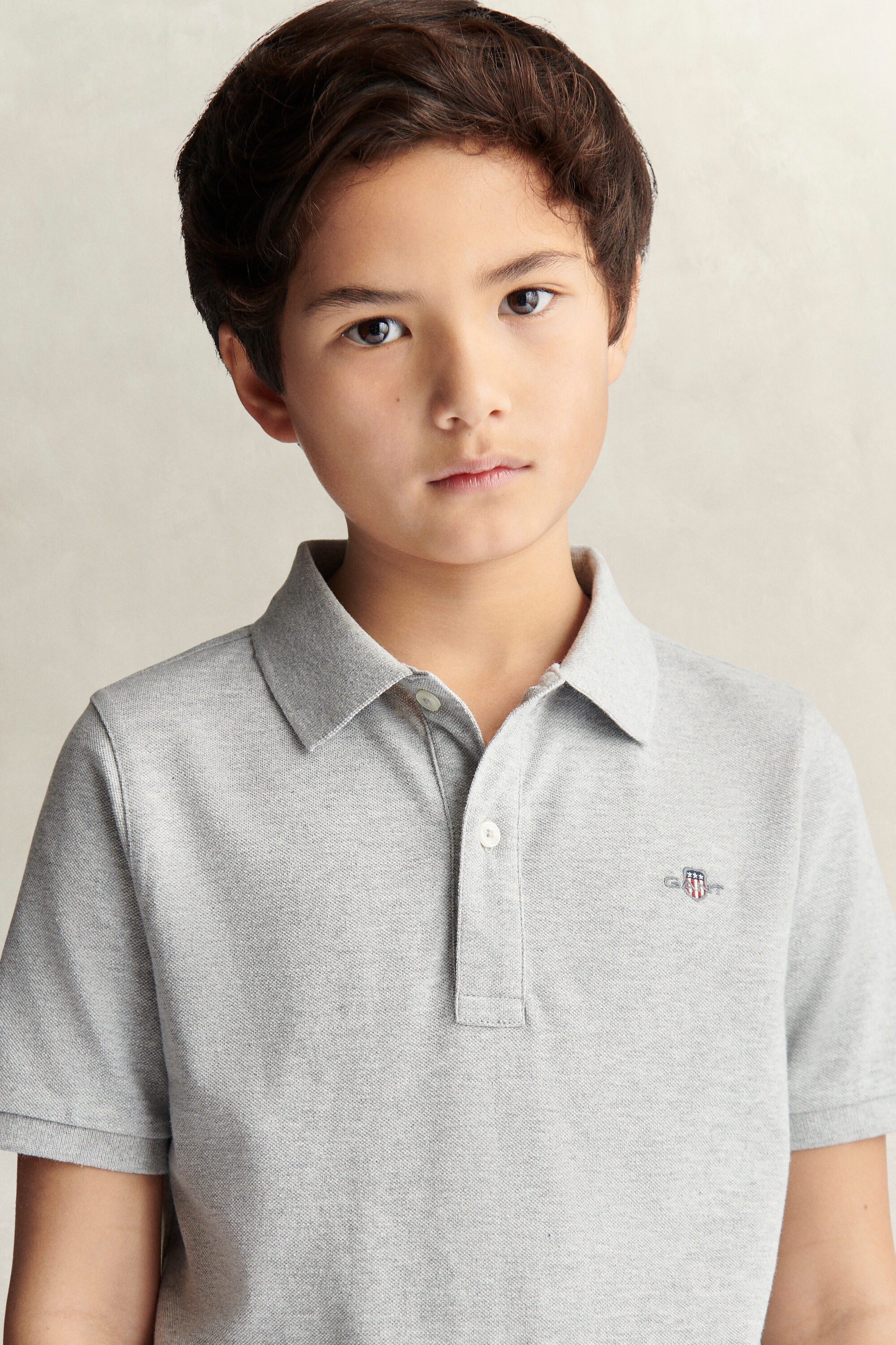 Polo Shield in piqué Teens