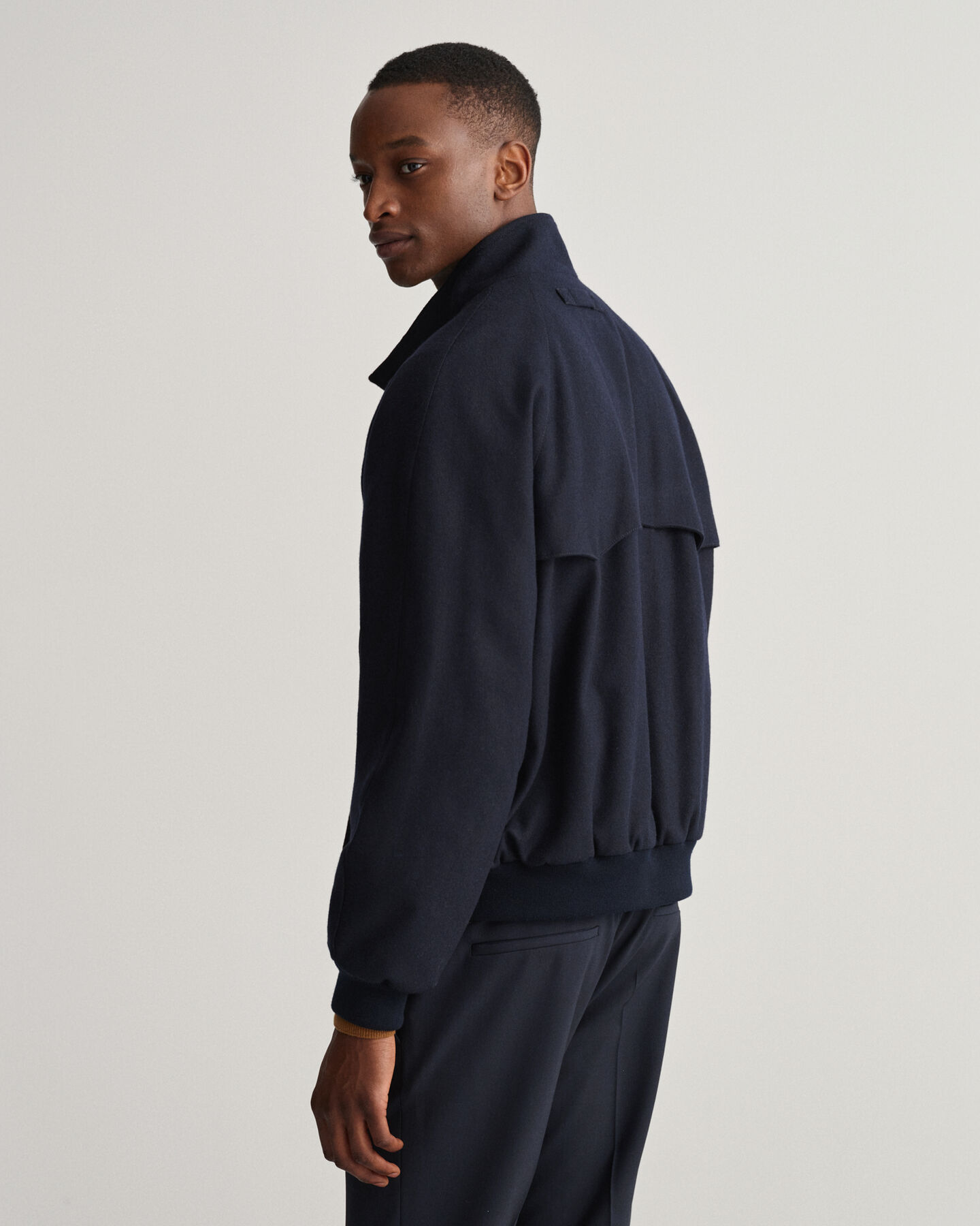 Giacca Harrington in lana