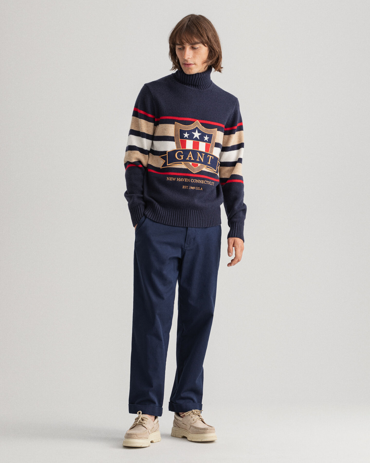 Maglia Banner Shield con collo alto