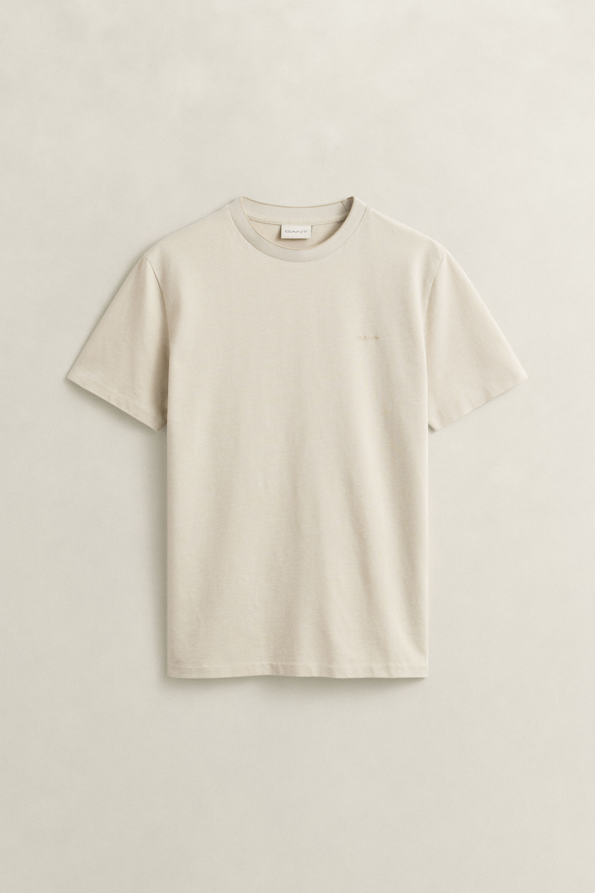 T-shirt in piqué bicolore