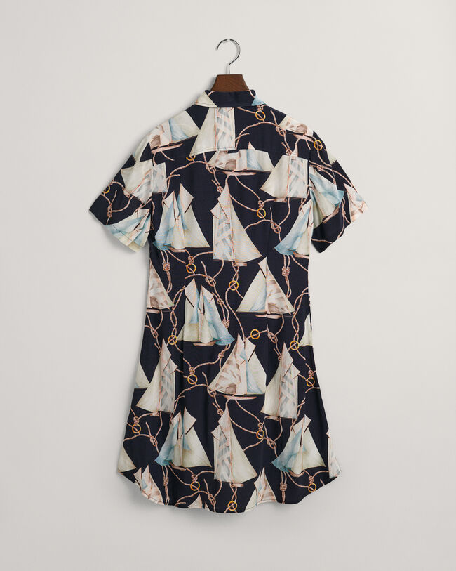 Abito chemisier Sailing Print slim fit