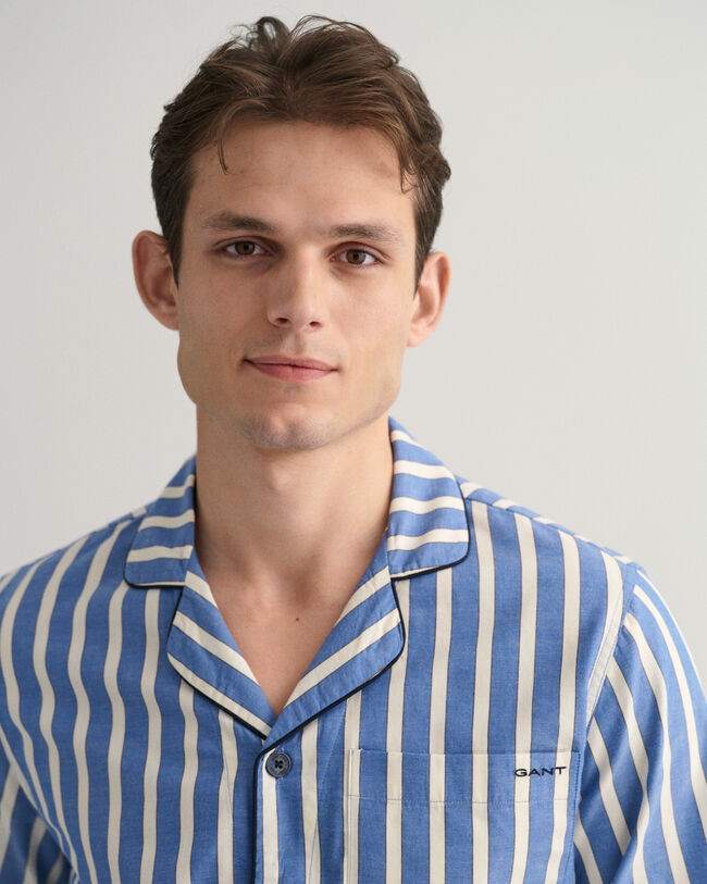 Pigiama a righe Oxford