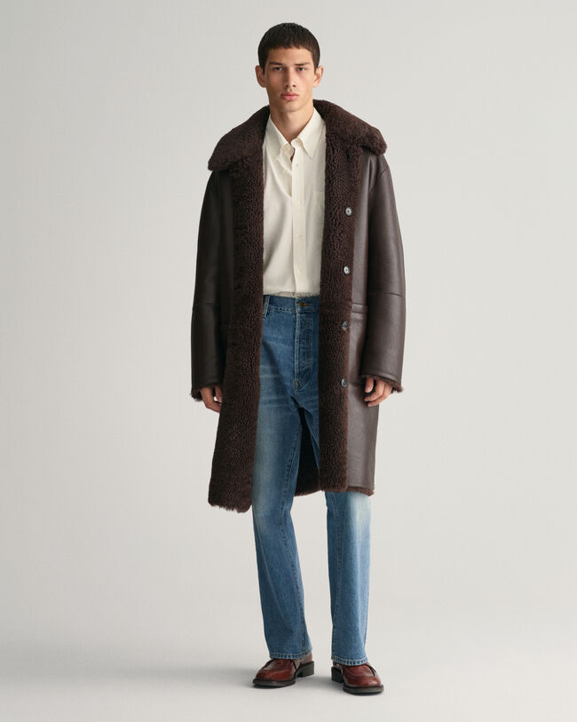 Cappotto in shearling