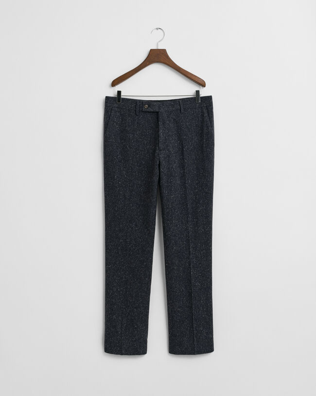 Pantaloni da abito in Donegal slim fit