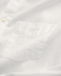 Camicia in lino-cotone testurizzata regular fit