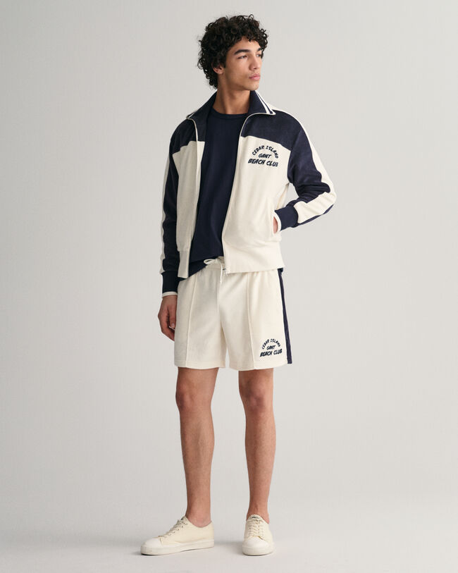 Giacca con zip Terry Cloth