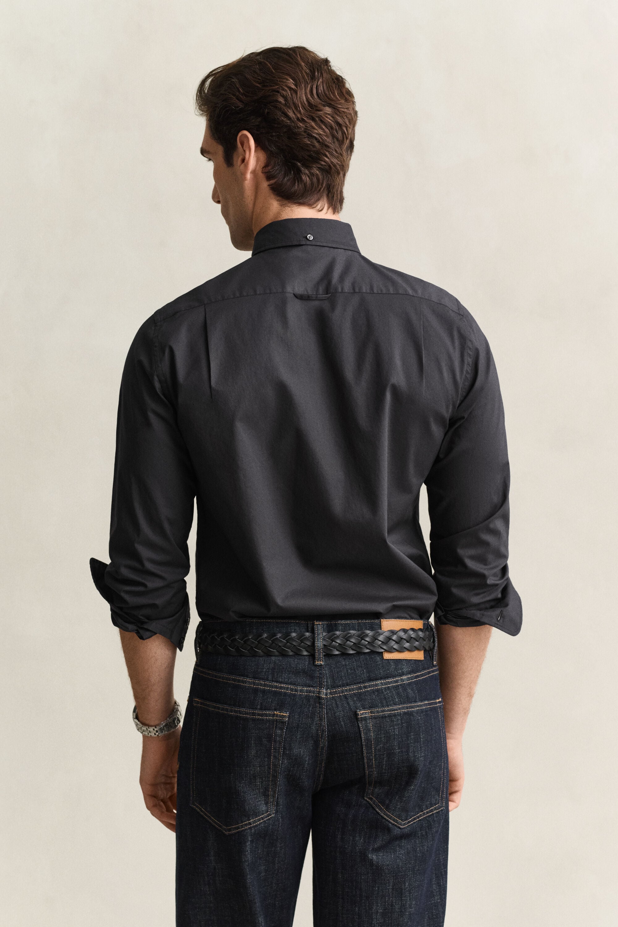 Camicia in popeline Classic slim
