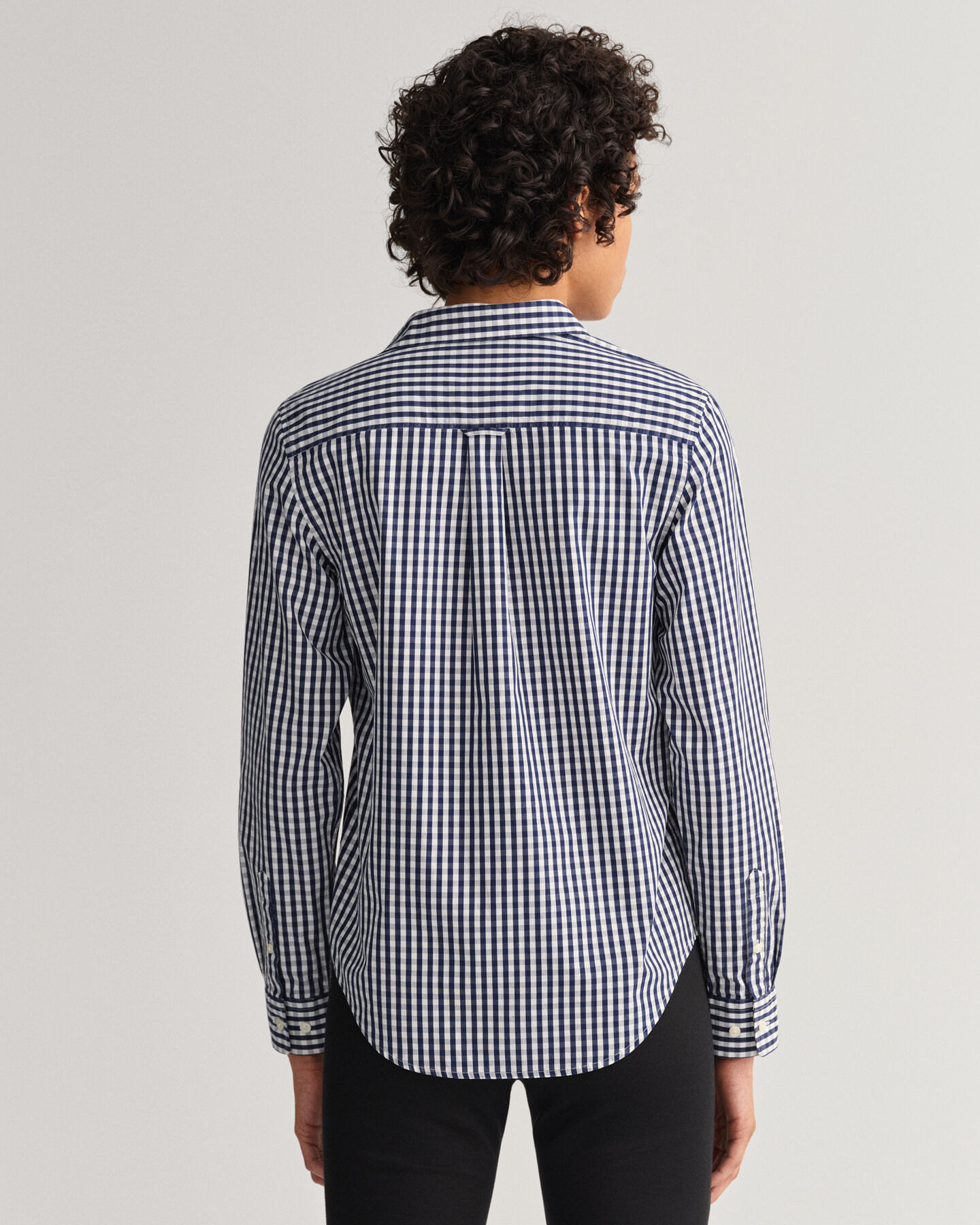 Camicia in broadcloth a quadri percalle regular fit