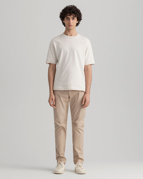 Pantaloni chino Hallden Sunfaded slim fit