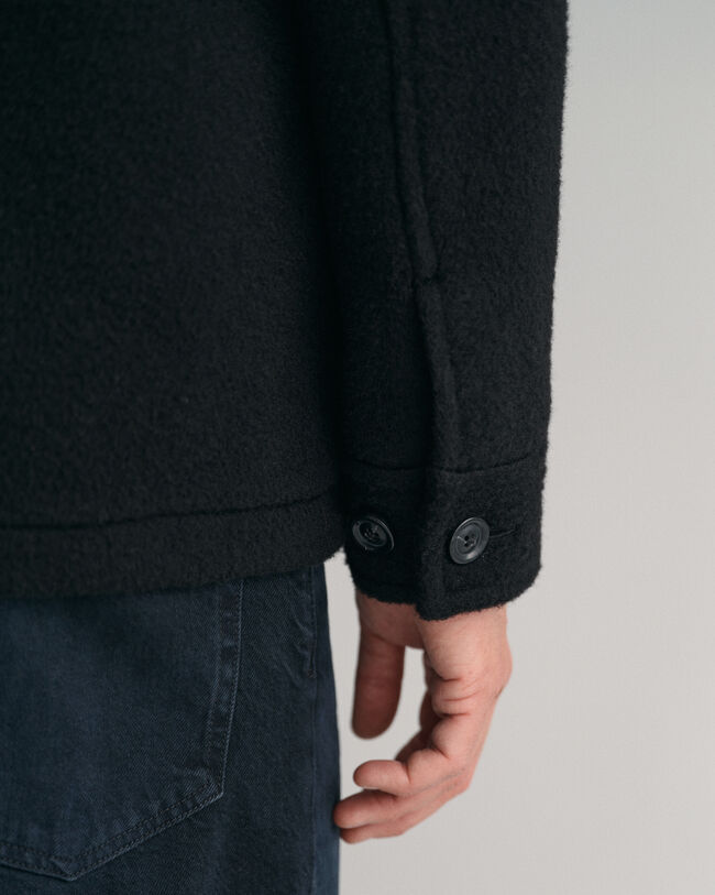 Giacca in lana corta