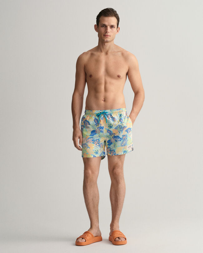 Pantaloncini da bagno Tropical Print classic fit