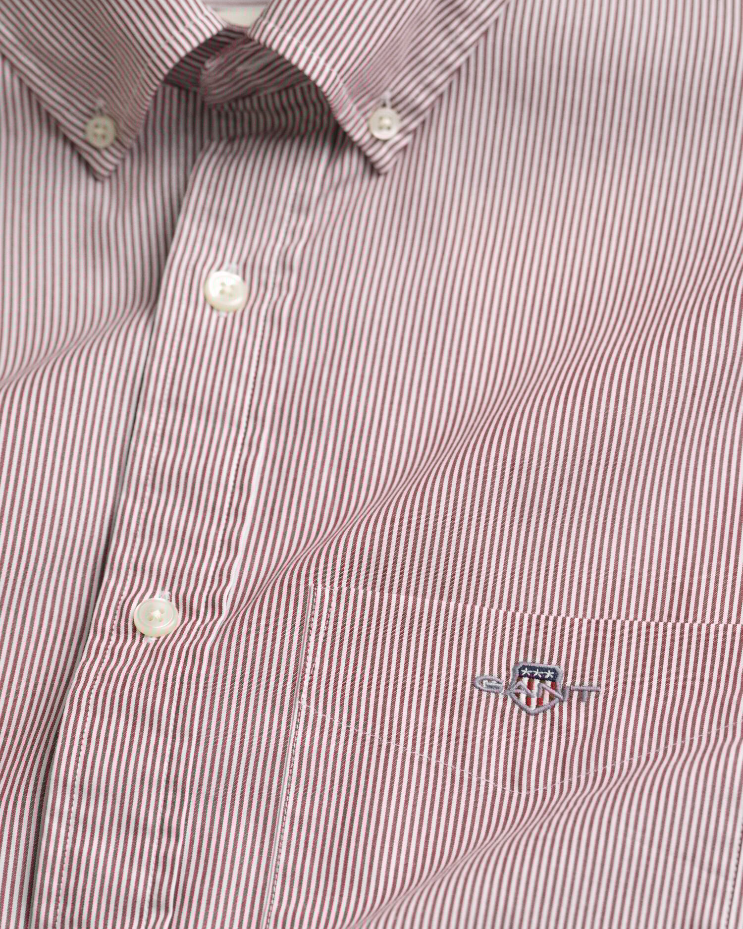 Camicia classica in popeline a righe Banker regular fit