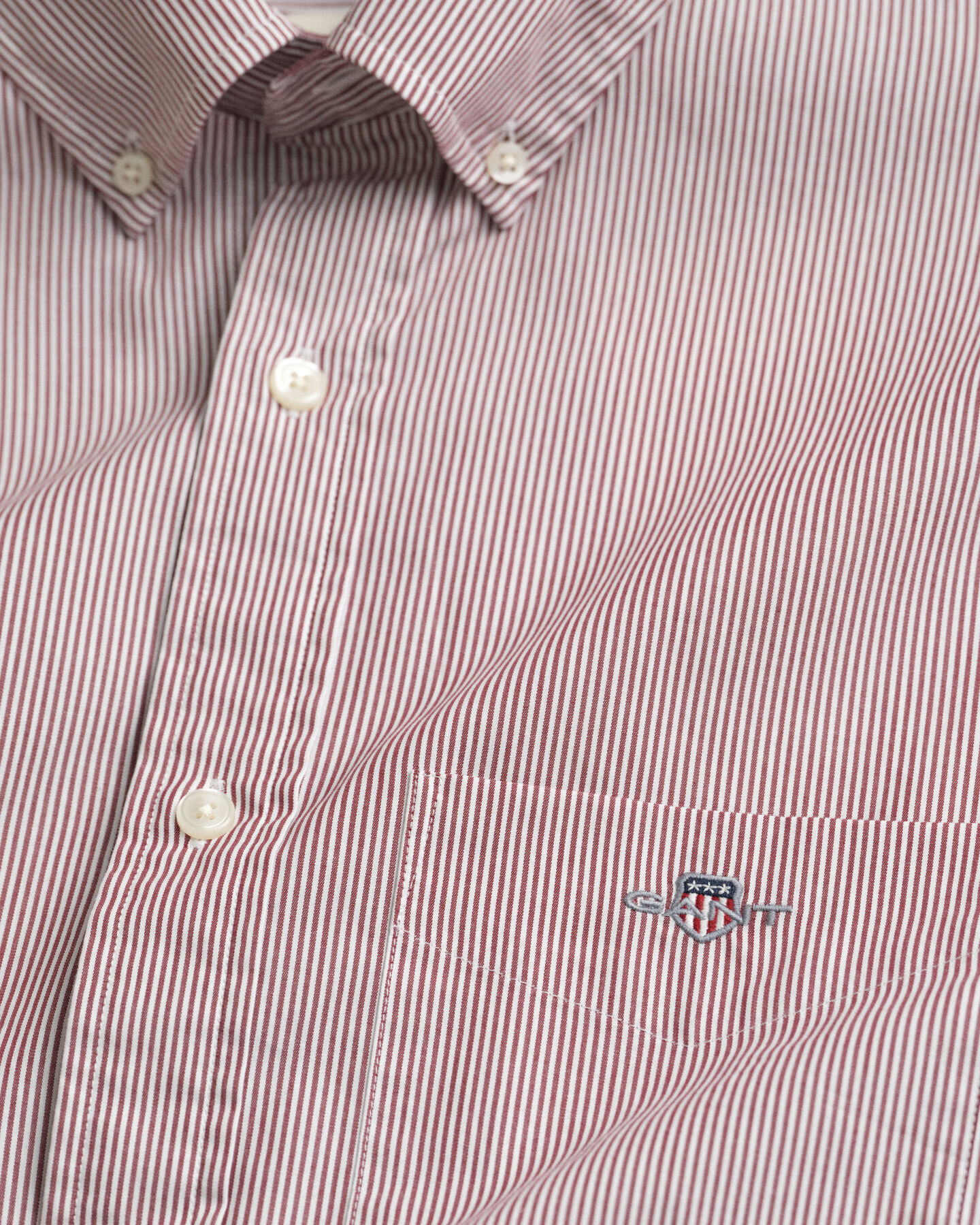 Camicia classica in popeline a righe Banker regular fit